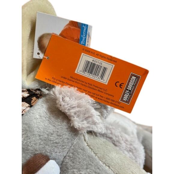 Harley-Davidson Plush Dog – Kids Preferred – Biker Club Edition - Picture 3 of 10